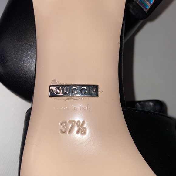 ($550) Madelyn Crystal G mules - Picture 5 of 5